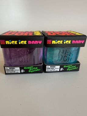 Nice Ice Baby Super Solid Squish x2 Blue, Purple